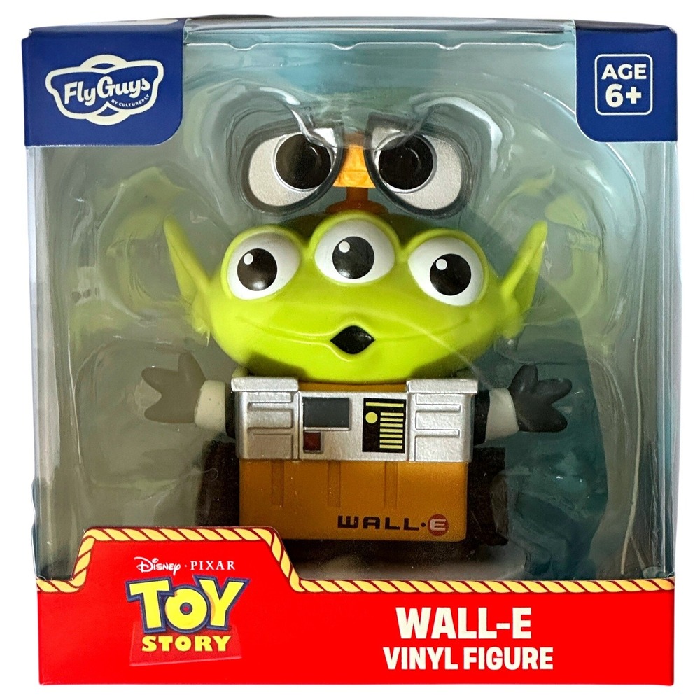 CultureFly Toy Story Alien Wall-E Vinyl Figure Kids OS Green New Disney Pixar